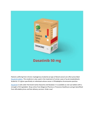 Dastinib 50mg