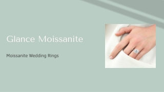 Get The Best And Affordable Moissanite Engagement Rings - Glance Moissanite
