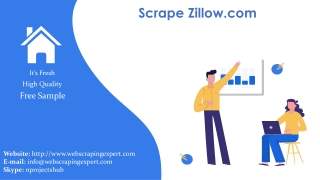 Scrape Zillow.com