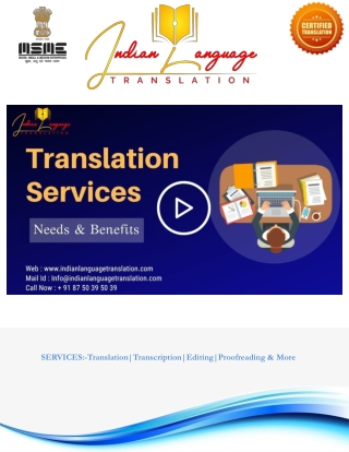 Language Translation Services | Translation Companies In India