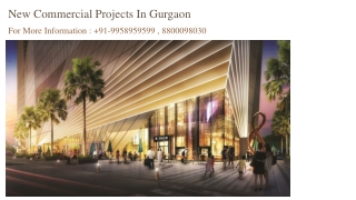 New Commercial Projects In Gurgaon, New Commercial Projects In Gurgaon Minimum I