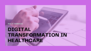 Digital Transformation in Healthcare 2021