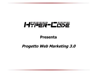 Presenta Progetto Web Marketing 3.0
