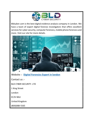 Digital Forensics Expert in London Bldcyber.com