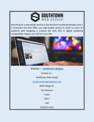 Southtown Designs | Southtowndesigns.com