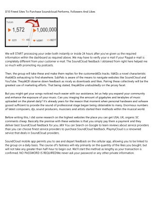 3 Common Reasons Why Your buy custom soundcloud comments Isn't Working (And How