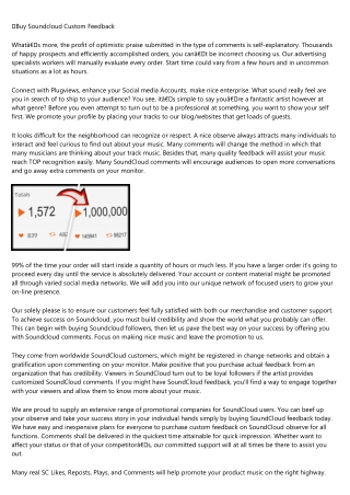 buy custom soundcloud comments Explained in Instagram Photos