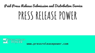 PRESS RELEASE PAID