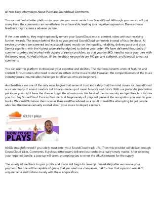 15 Things Your Boss Wishes You Knew About buy custom soundcloud comments
