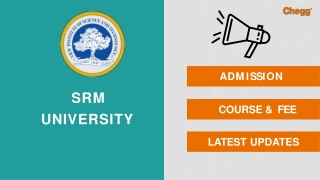 SRM University - [SU], Sonipat