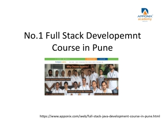 Full-Stack Java Development Course in Pune