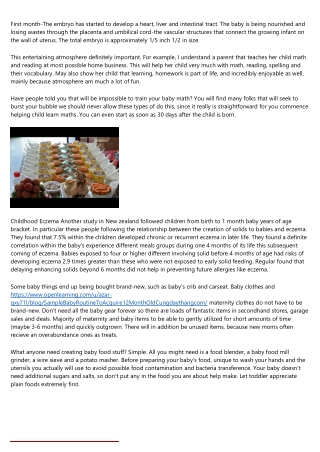 Weaning, Breastfeeding - Homemade Baby Food For Your 6-Month Old - cungdaythang.