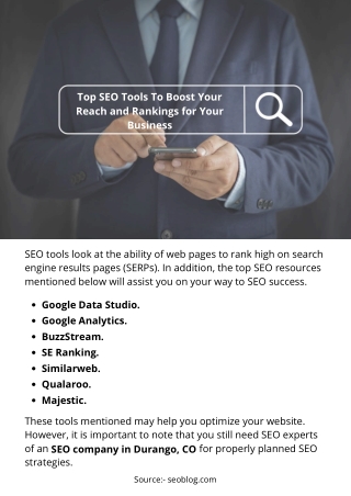 Top SEO Tools To Boost Your Reach and Rankings for Your Business