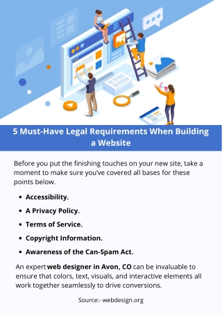 5 Must-Have Legal Requirements When Building a Website