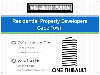 Residential Property Developers Cape Town