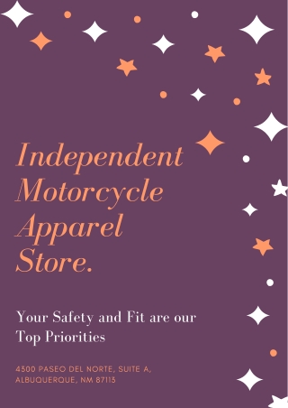 Independent Motorcycle Apparel Store