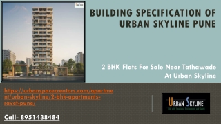 2 BHK flats for sale near Tathawade