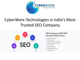 SEO Services Company in Delhi - CyberWorx
