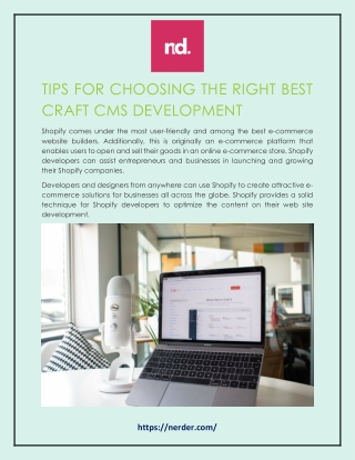 Tips For Choosing The Right Best Craft CMS Development