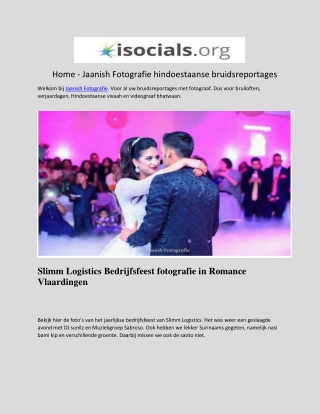 Home - Jaanish Fotografie hindoestaanse bruidsreportages