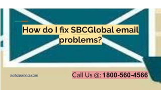 How do I fix SBCGlobal email problems_
