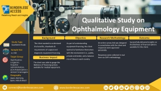 Qualitative Study on Ophthalmology Equipment