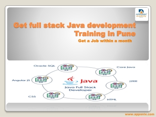 Get full stack Java development Training in Pune