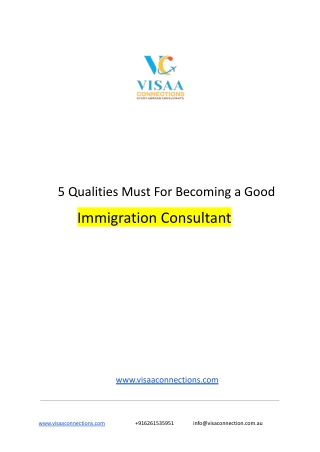 Guide For Becoming Immigration Consultants In Bhopal