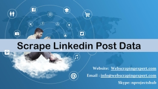 Scrape Linkedin Post Data