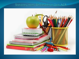 Stationery Items Wholesalers In Delhi NCR