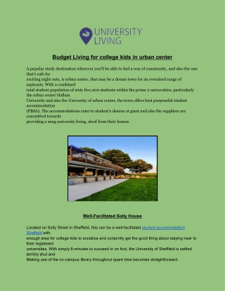 Student Accommodation Sheffield