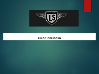 Guide Stockholm