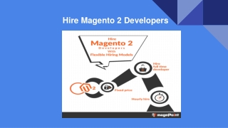 Hire Magento 2 Developers