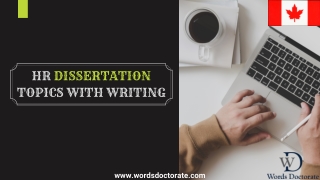 HR Dissertation Topics WIth Writing - Words Doctorate