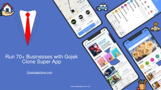 Launch Robust On Demand Multi services Gojek Clone App