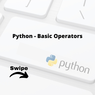 Python - Basic Operators