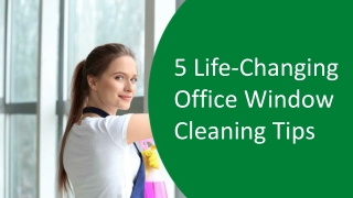 5 Life-Changing Office Window Cleaning Tips
