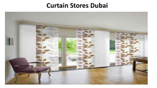 Curtain Stores Dubai