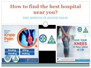 How to find the best hospital near you?