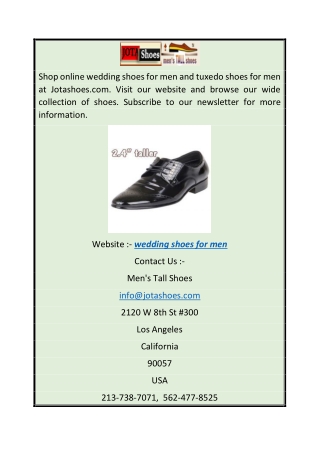 wedding shoes for men  Jotashoes.com (1)