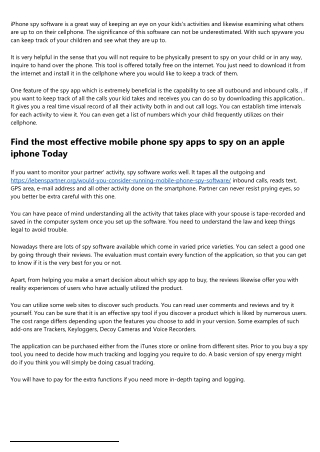 What is the most effective App to track the apple iphone?