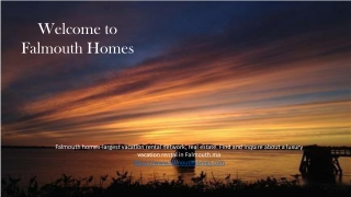 Luxury vacation rentals cape cod