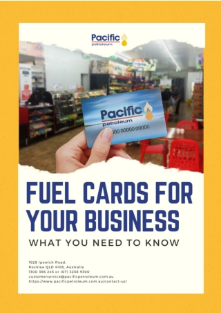 Fuel Cards for Your Business: What You Need to Know