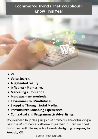 Ecommerce Trends That You Should Know This Year