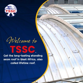 Get the standing seam roof in West Africa for your buildings