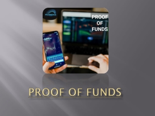 What Are Proof Of Funds & How They Are Useful