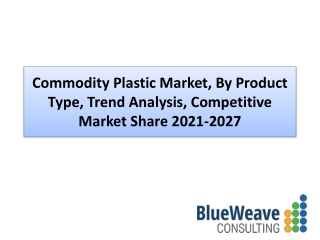 Commodity Plastic Market