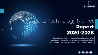 Sports Technology Market growth, Demand, Share