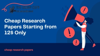 Cheap Research Papers Starting from 12$ Only  The Study Corp