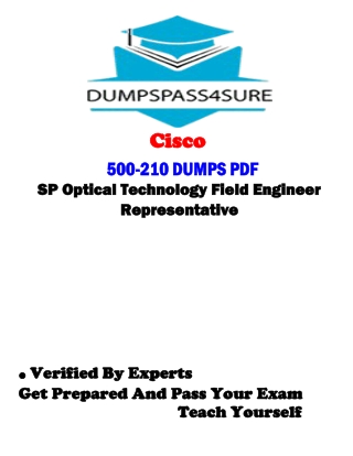 Online 500-210 Exam Dumps - Practice Exam With Free Demo Questions